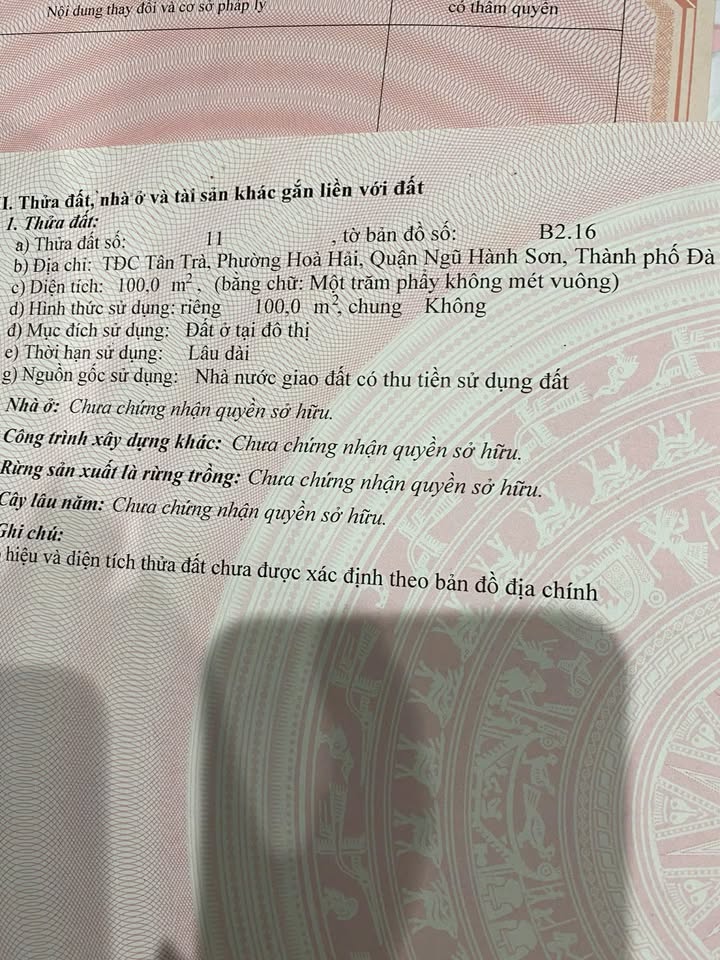 Mặt Tiền Trường Sa - Đất Vàng Xây Cao Tầng Đà Nẵng