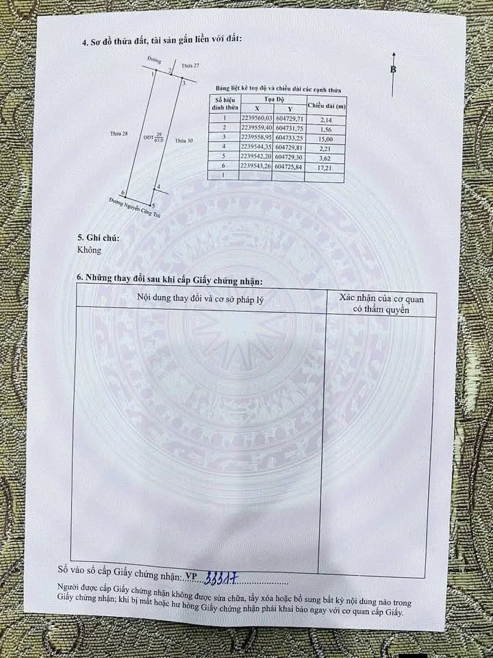 Nhà 2 tầng mặt đường Nguyễn Công Trứ, Ninh Bình 63m² giá 5.3 tỷ - Sổ đỏ chính chủ!