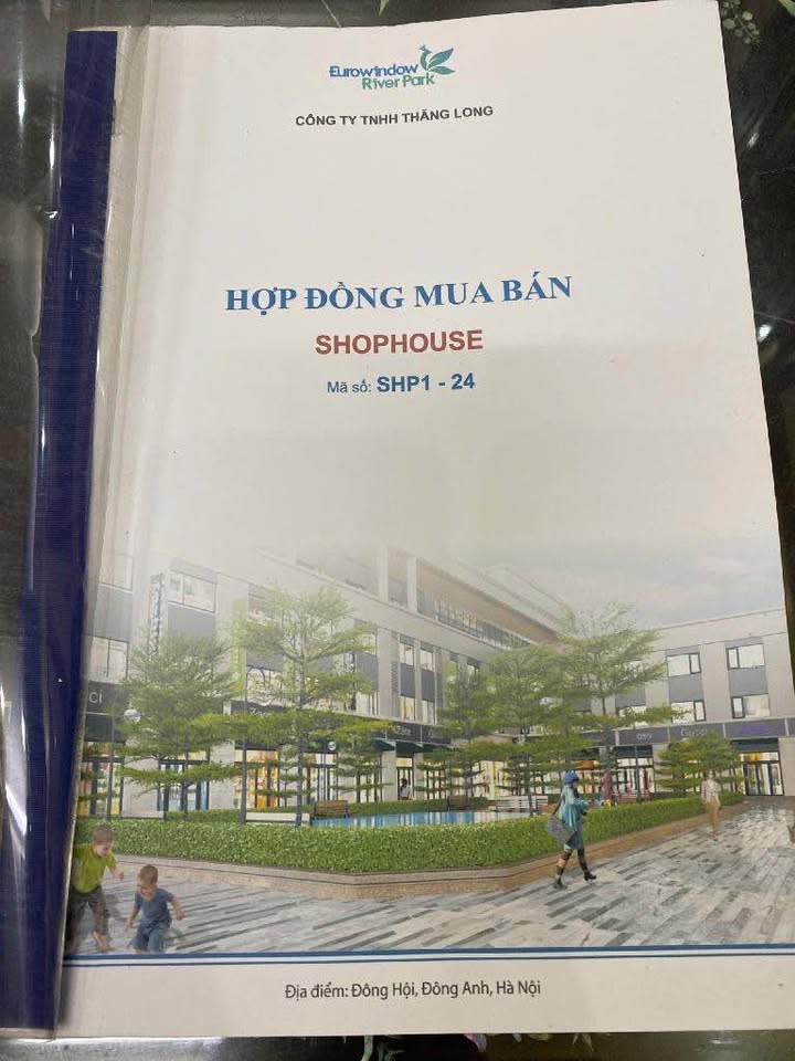 Shophouse Eurowindow River Park 246m² - Dòng tiền 40tr/tháng