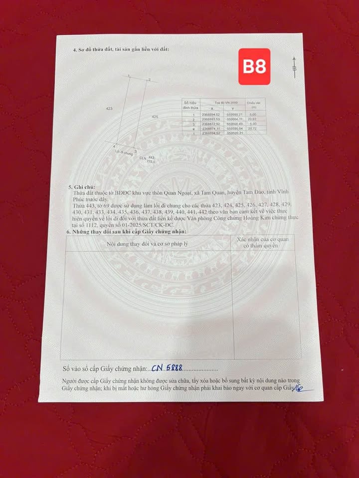 Đất nền Tỉnh Lộ 309, Tam Quan, 104m² giá 1.2 tỷ - Đầu tư sinh lời ngay!