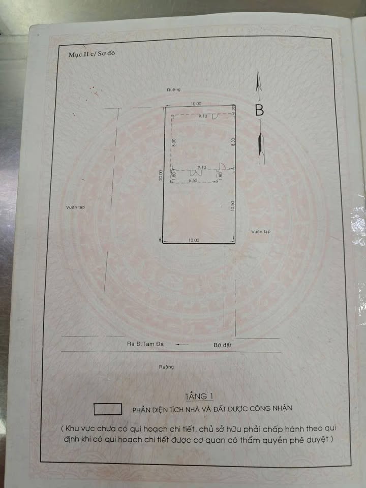 Đất nền Tam Đa Quận 9 200m² giá 5.88 tỷ - Đầu tư sinh lời ngay!