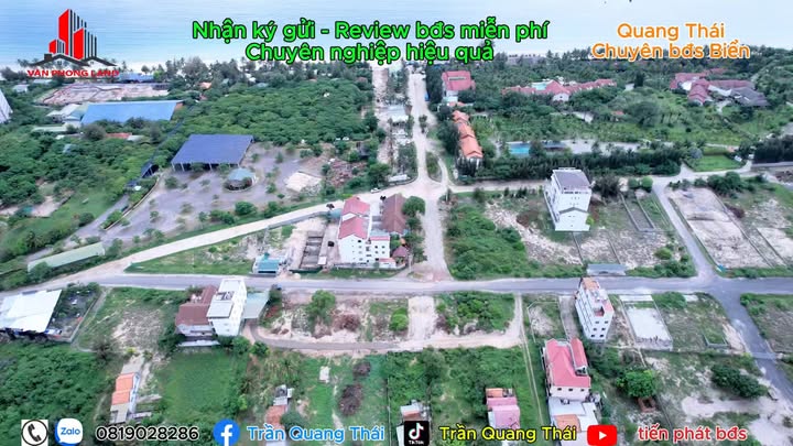 Đất nền Dốc Lết 184m² Full Thổ Cư - Sổ Đỏ Sẵn Sàng