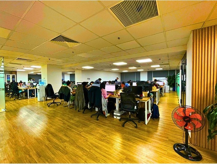 Cho thuê văn phòng Hancorp Plaza Trần Đăng Ninh 353m² - Tầng 8