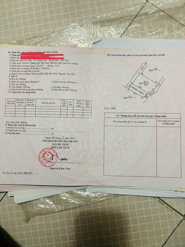 Đất nền Phố Cầu Đất, Thanh Sơn, 100m² giá 799 triệu - Cơ hội đầu tư vàng!