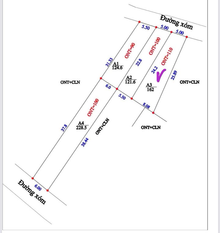 Đất nền Khu 18 Vạn Xuân, Tam Nông 162m² giá chỉ 8xx triệu - Cơ hội đầu tư hấp dẫn!