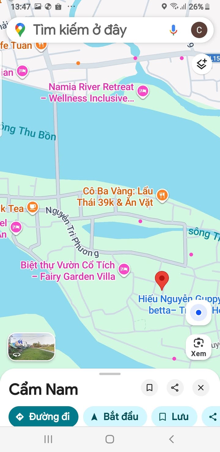 Đất nền Cẩm Nam, Hội An 82m² giá 1.65 tỷ - Cơ hội đầu tư tuyệt vời!