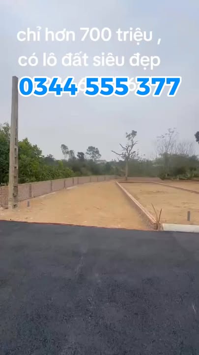 Đất nền Thạch Thất 100m² - Sổ đỏ sẵn, giá chỉ 750 triệu - Đầu tư sinh lời!