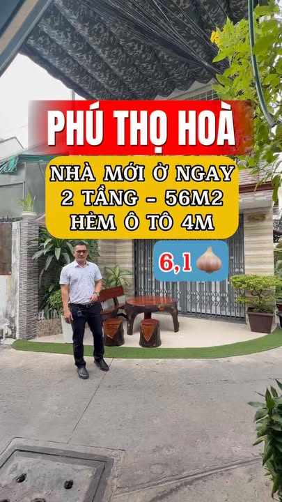 Nhà phố Tân Phú 60m² giá 6.1 tỷ - Nhà mới ở ngay đón Tết 2026!