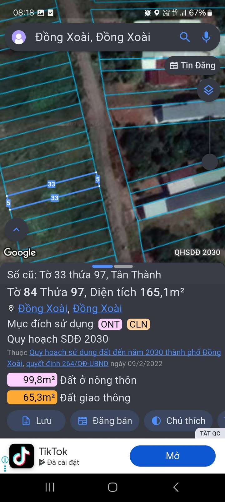 Đất nền 165m² Ấp 7 Tân Thành, Đồng Xoài - Giá chỉ 400 triệu!