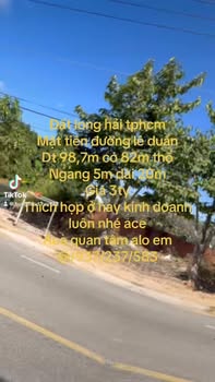 Đất Mặt Tiền Lê Duẩn Q1 - 99.7m² - 3 Tỷ - Kinh Doanh Đắc Lộc