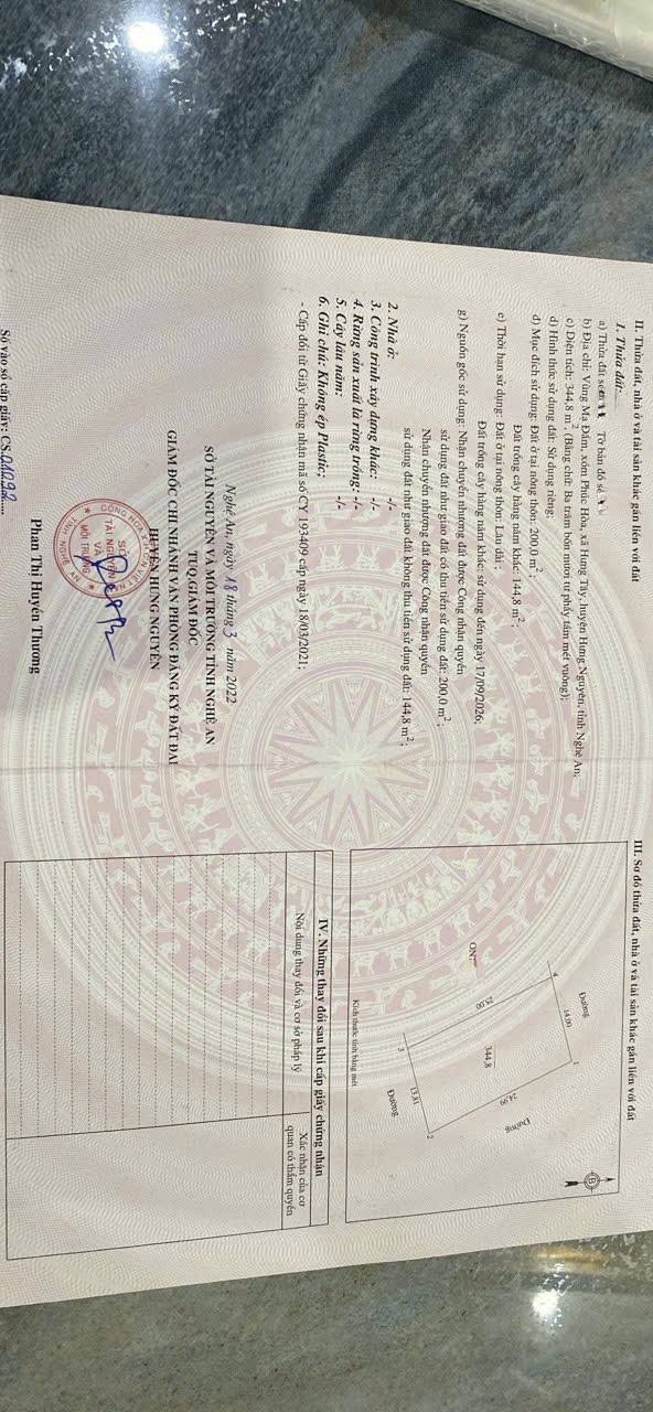 Đất nền Hưng Tây, Nghệ An 344m² - Lối 2 Ngô Đức Mai, gần KCN VSIP