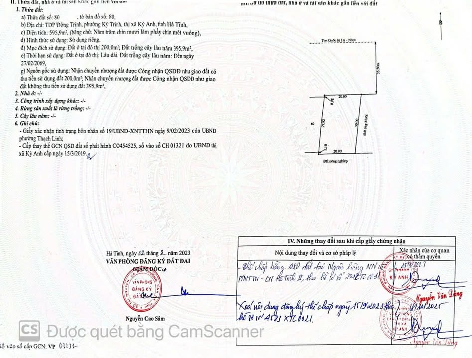 Đất thổ cư Kỳ Trinh 600m² giá thỏa thuận - Phù hợp xây kho xưởng, khách sạn