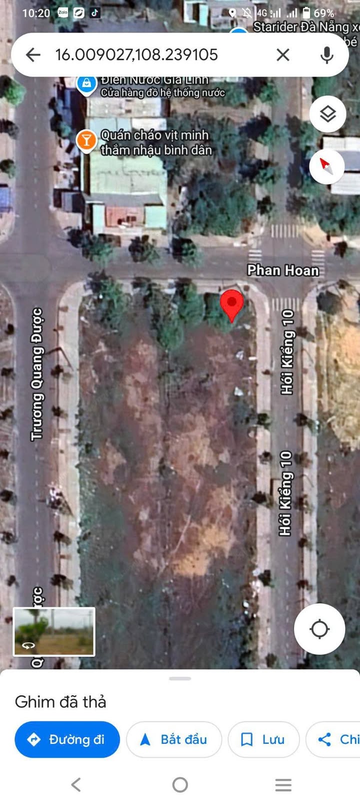 Đất Lô Góc Phan Hoan - Hói Kiểng Đà Nẵng 167m² - Vừa Ở Vừa Kinh Doanh