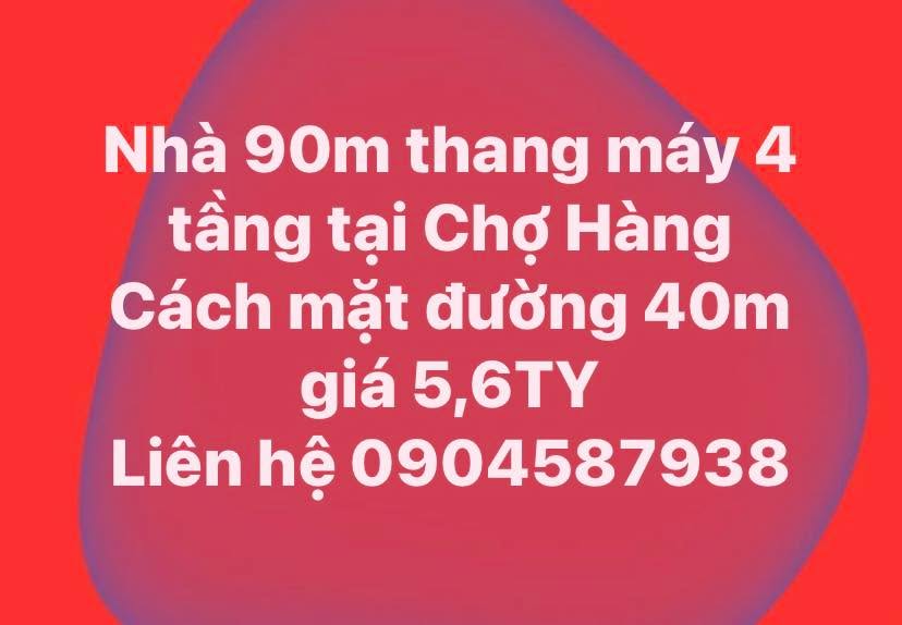 Nhà phố Chợ Hàng, Hải Phòng 90m² giá 5.6 tỷ - Thiết kế hiện đại, thang máy tiện nghi!