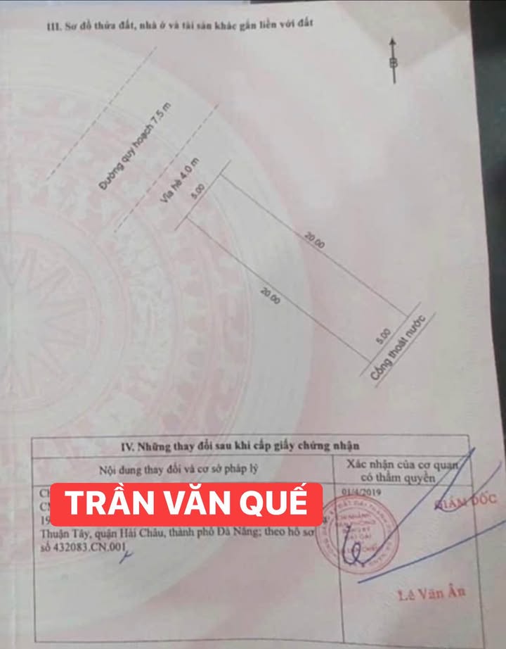 Đất nền Bàu Tràm Lakeside, Đà Nẵng - 100m² Sổ hồng chính chủ