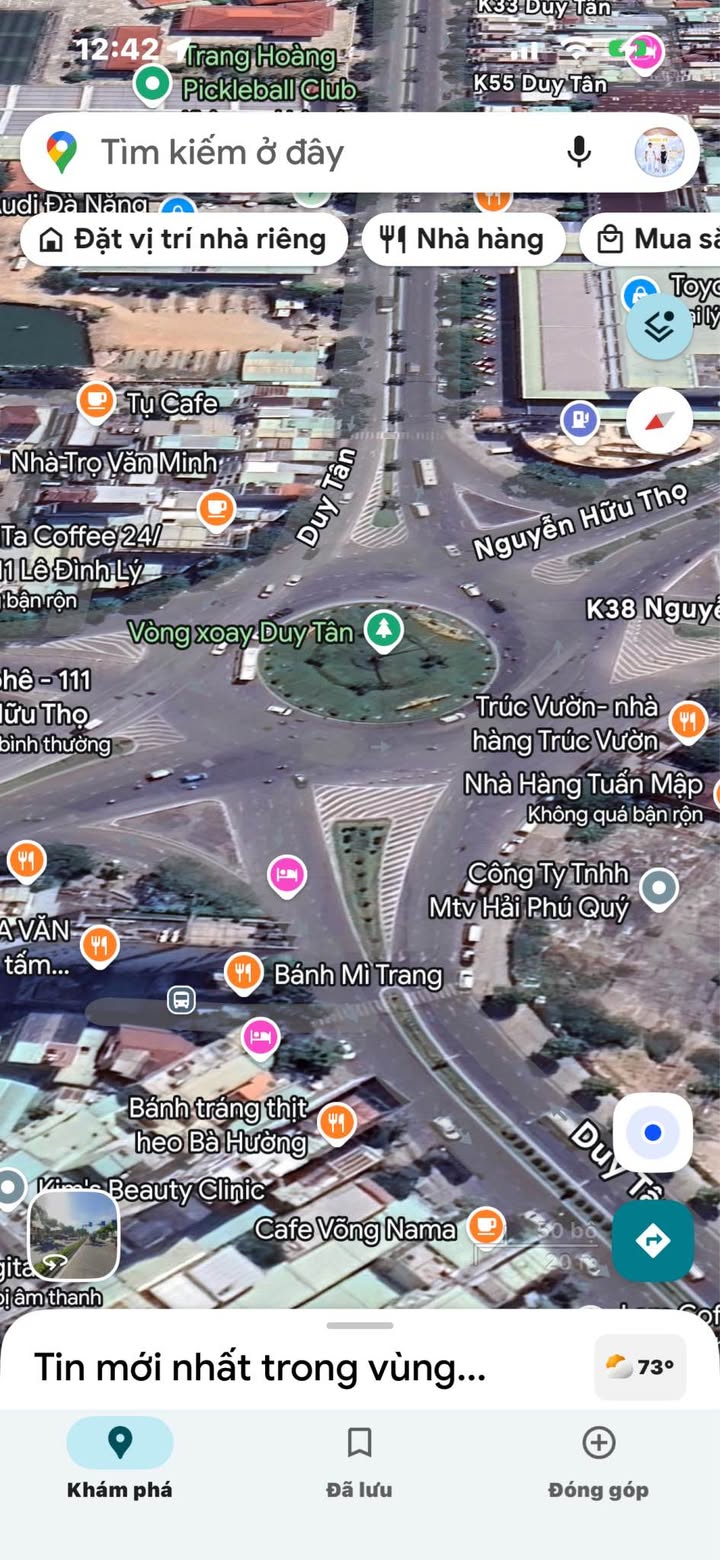 FrontHouse Đường Duy Tân, Quận Hải Châu, 320m² - Vị trí đẹp, thuận tiện kinh doanh!