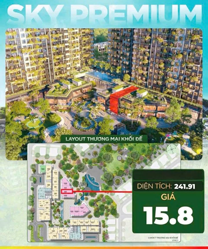 Shophouse Sky Retreat Tây Ninh 200m² giá thỏa thuận - Tâm điểm kinh doanh đỉnh cao!