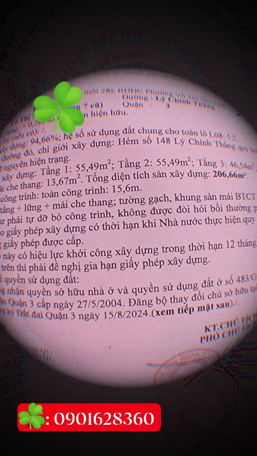 Đất nền đường Lý Chính Thắng, Quận 3, 67m² giá 10 tỷ - Cơ hội đầu tư hấp dẫn!