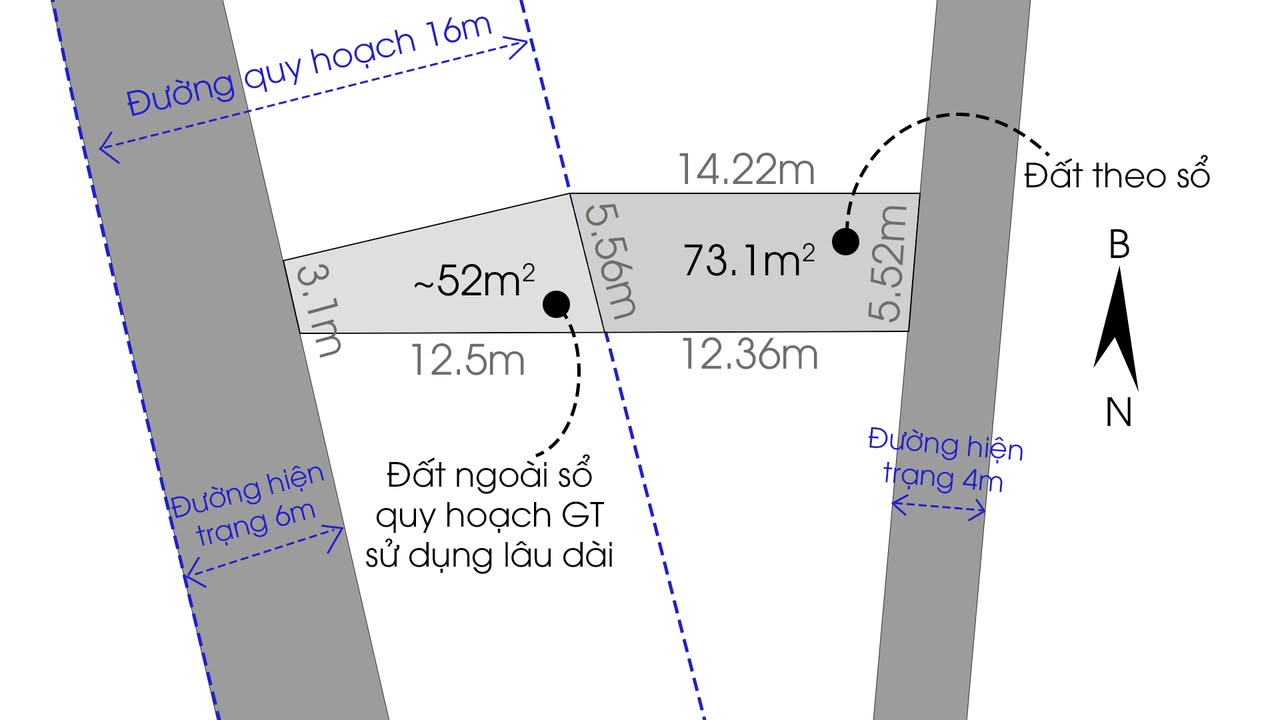 Đất nền Vĩnh Hiệp Nha Trang 125m² giá 1.9 tỷ - Đầu tư sinh lời ngay!