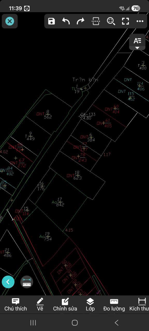 Đất nền xã Phù Lãng, Bắc Ninh 623m² - Vị trí vàng cho đầu tư