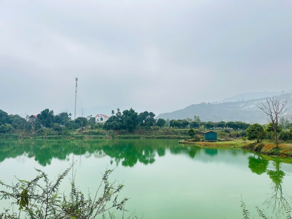 Đất nền Cư Yên, Lương Sơn 300m² giá chỉ 3.3 tỷ - View hồ Gò Mè đẳng cấp!