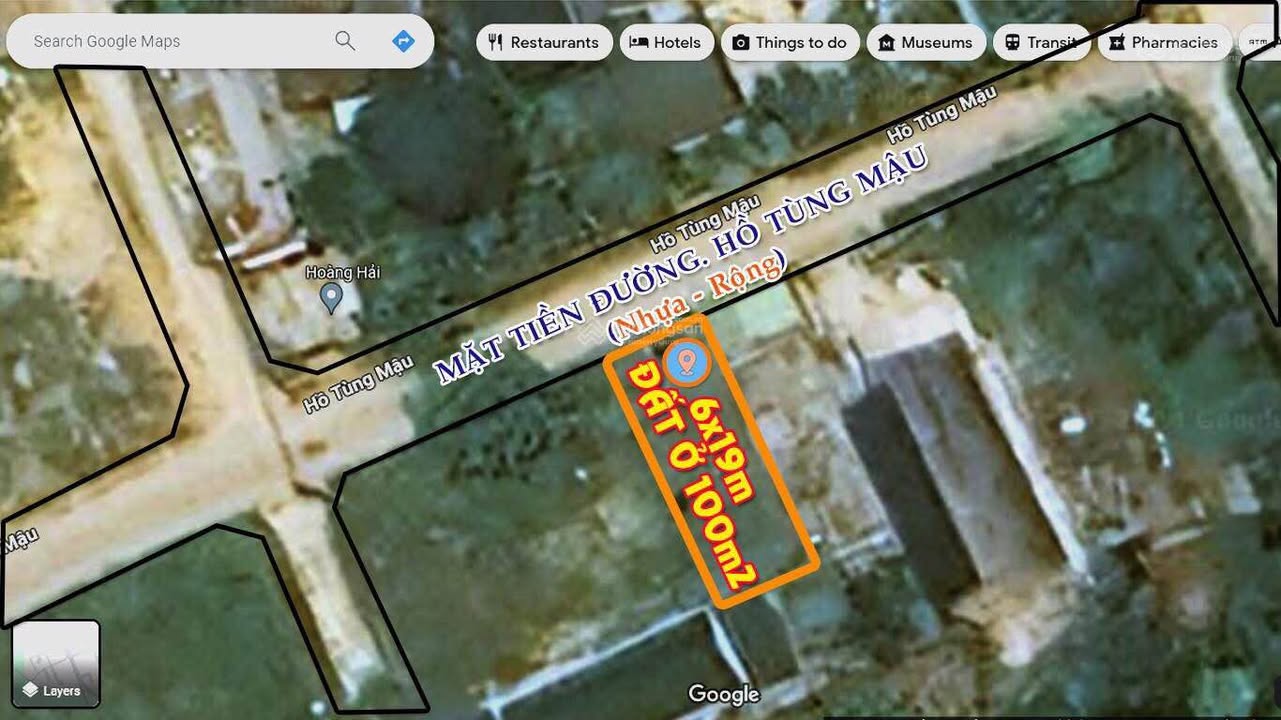 FrontHouse đường Hồ Tùng Mậu 114m² giá 2.2 tỷ - Cơ hội đầu tư hấp dẫn!