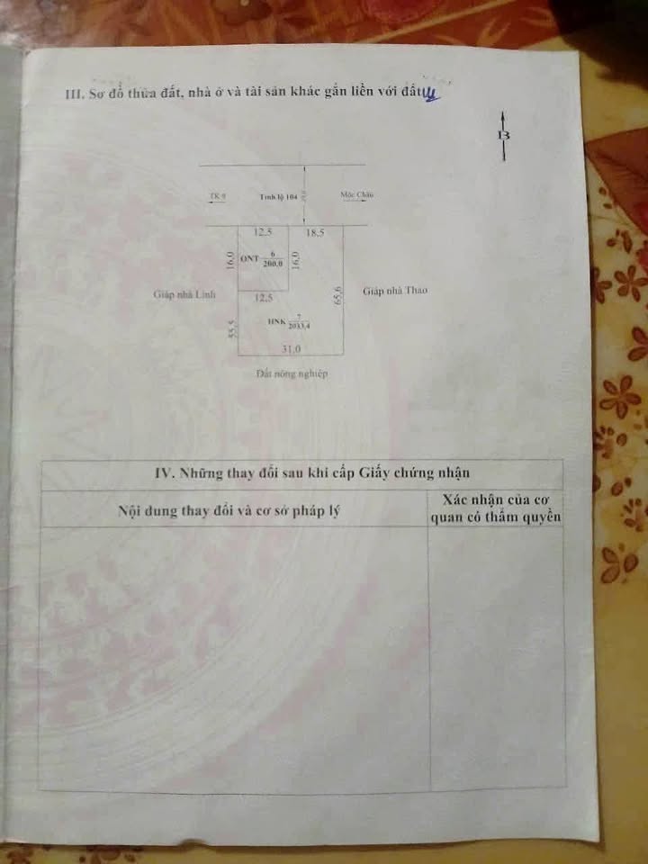 Đất nền Tiểu khu 9, Tỉnh lộ 104, 2233m² giá 6 tỷ - Đầu tư sinh lợi ngay!