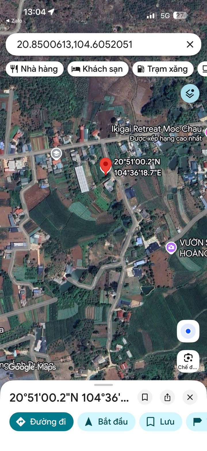 Đất nền Mộc Châu 409m² giá 12.27 tỷ - Vị trí vàng gần trục chính An Thái!