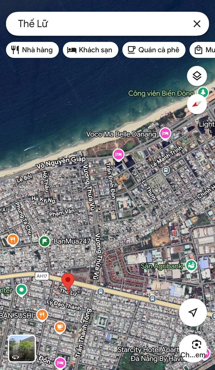 Đất nền đường Thế Lữ, Quận Sơn Trà 141.5m² giá chỉ 100 triệu - Cơ hội đầu tư sinh lời!