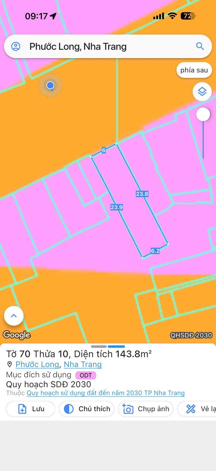Đất Mặt Tiền Đường Phước Long Nha Trang 143.8m² giá 12.5 tỷ - Cơ hội đầu tư hiếm có!