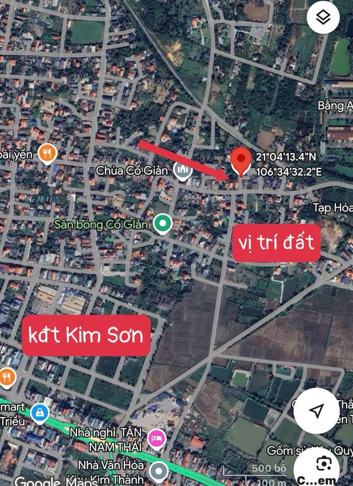 Đất nền Kim Sơn - Đông Triều 87.7m² giá chỉ 6xx triệu