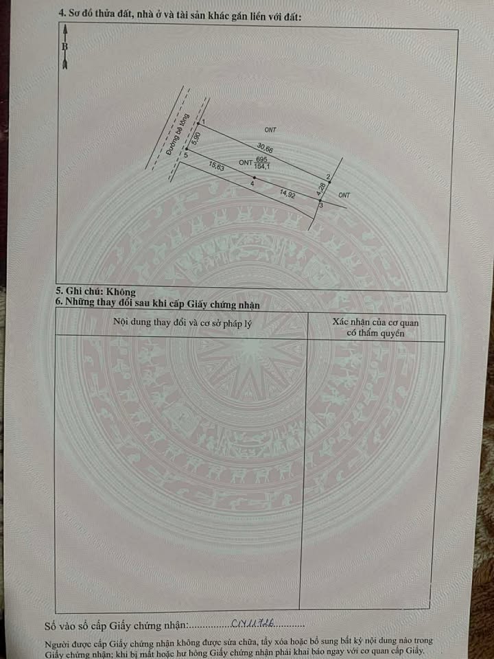 Đất nền 164,1m² tại Xã Hoàng Xá - Nhiều tiện ích, giá cả thương lượng
