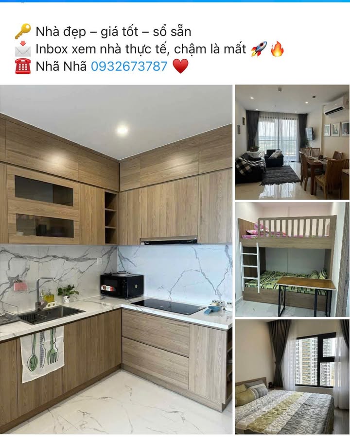 Căn hộ Vinhomes Grand Park 47m² giá 2.85 tỷ - Sổ đỏ chính chủ, nội thất đầy đủ!