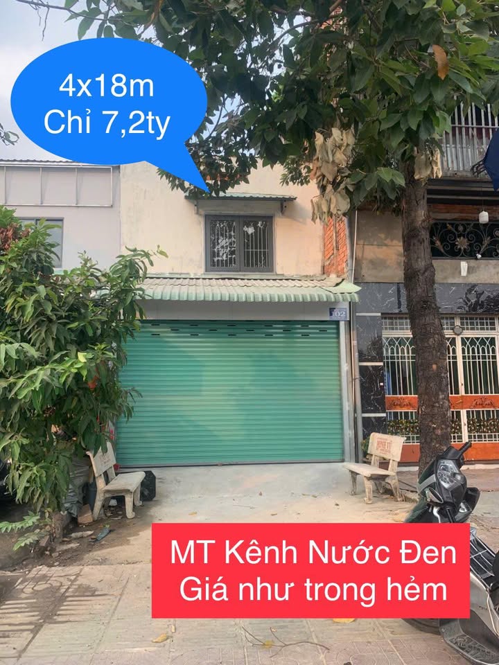 Bán nhà mặt tiền Kênh Nước Đen, Bình Tân 72m² giá 6.5 tỷ - Đầu tư sinh lời hiếm có!