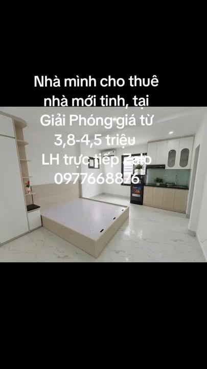 Cho thuê căn hộ studio, 1N1K, 2N1K nội thành Hà Nội - Giá từ 2 triệu