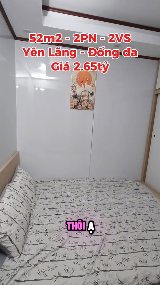 Căn hộ chung cư mini Đống Đa 52m² giá 2.65 tỷ - Phù hợp cho gia đình trẻ