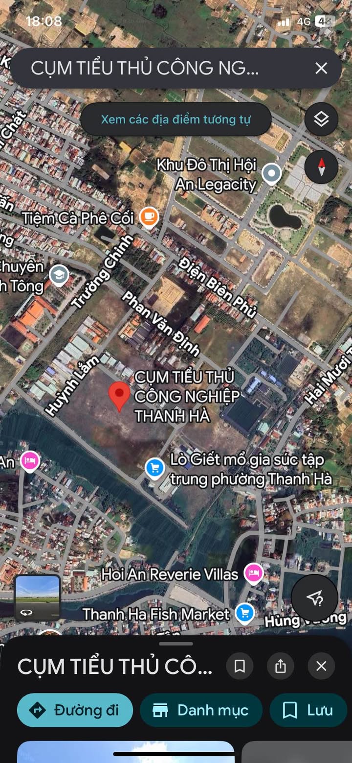 Nhà xưởng 4.238m² tại cụm công nghiệp Thanh Hà, Hội An - Giá chỉ 20 tỷ!