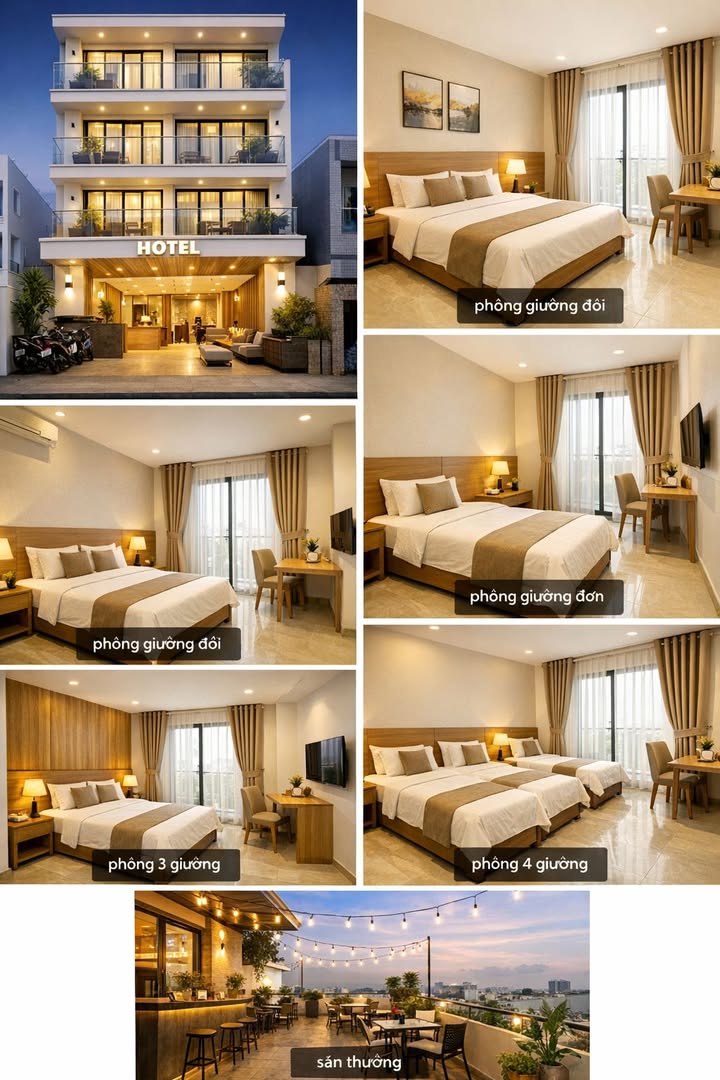 Khách sạn đẹp 15 phòng tại Long Hải, Bà Rịa - Vũng Tàu giá cho thuê từ 35 triệu/tháng - Kinh doanh ngay!