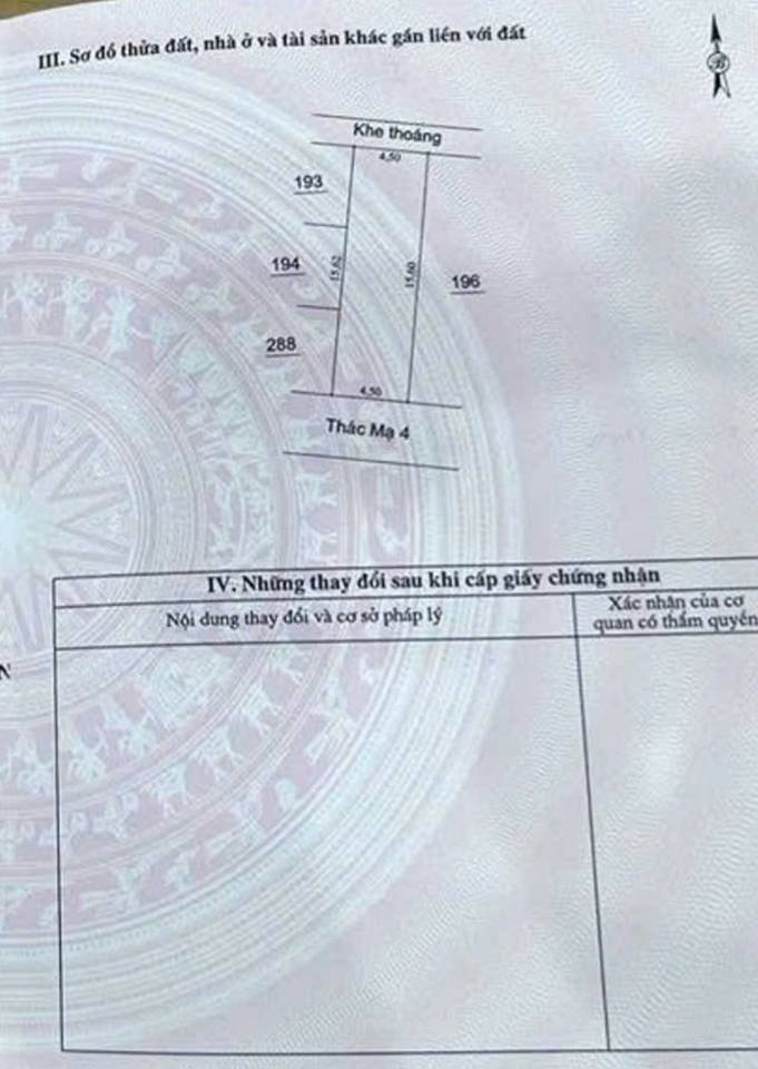 Đất nền Khu Thác Mạ 70m² giá 3 tỷ - Vị trí trung tâm, tiện ích đầy đủ!