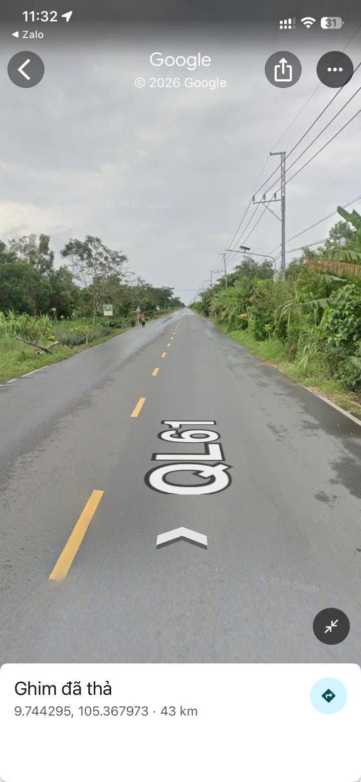 Đất Farm 30.000m² Mặt tiền Quốc lộ 61, Xã Vĩnh Hòa Hưng - Đầu tư sinh lời!