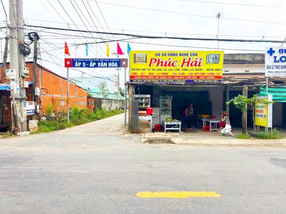 Đất nền Nhị Thành Thủ Thừa 115m² giá 550 triệu - Đất thổ cư 100% sổ hồng riêng