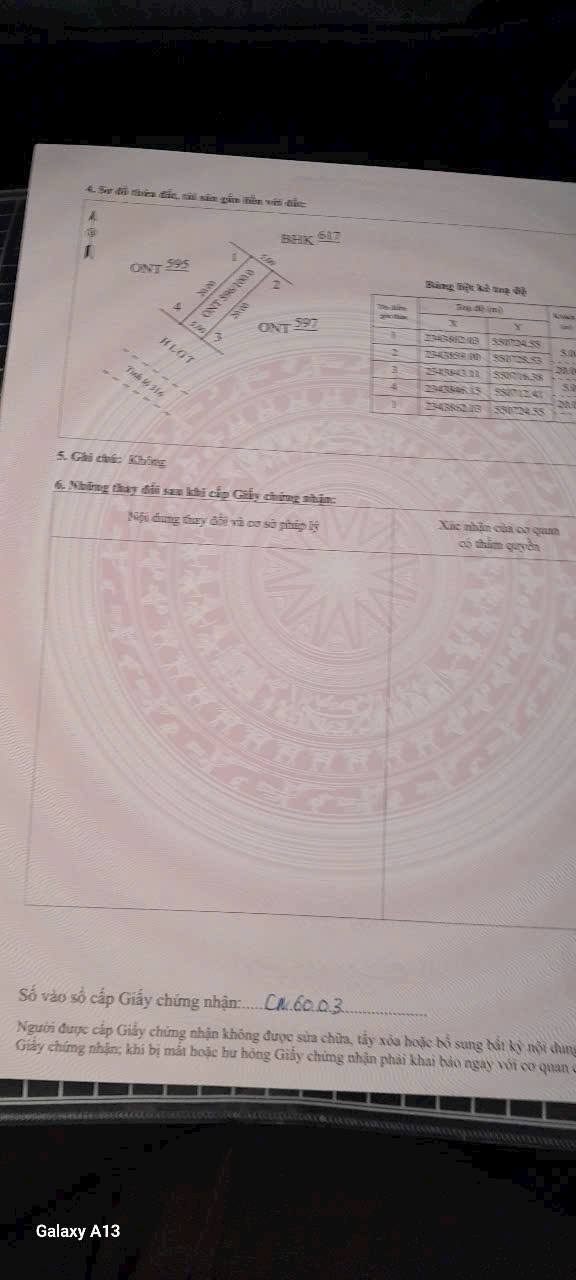 Đất đấu giá Thạch Khoán 100m² giá 1 tỷ - Đầu tư sinh lời bền vững!