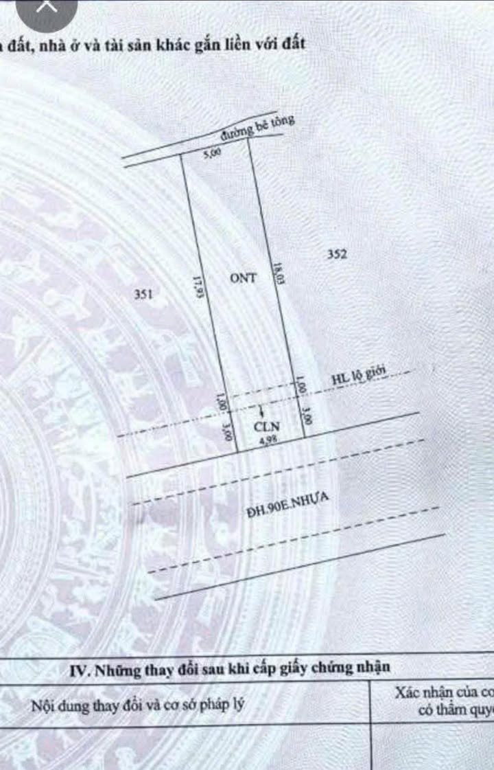 Bán đất mặt tiền ĐH 90E, Long Hòa, 89m² giá 1.15 tỷ - Đầu tư sinh lời ngay!