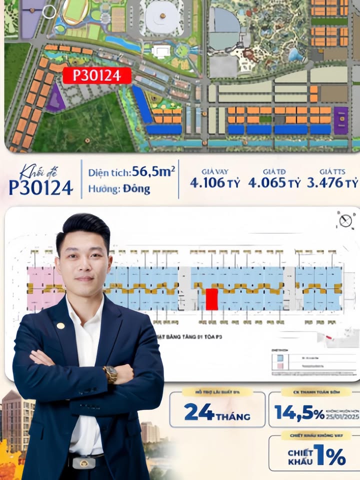 Shophouse Sun Urban City Bắc Giang 56m² giá thỏa thuận - Vị trí đắc địa đầu tư sinh lời!
