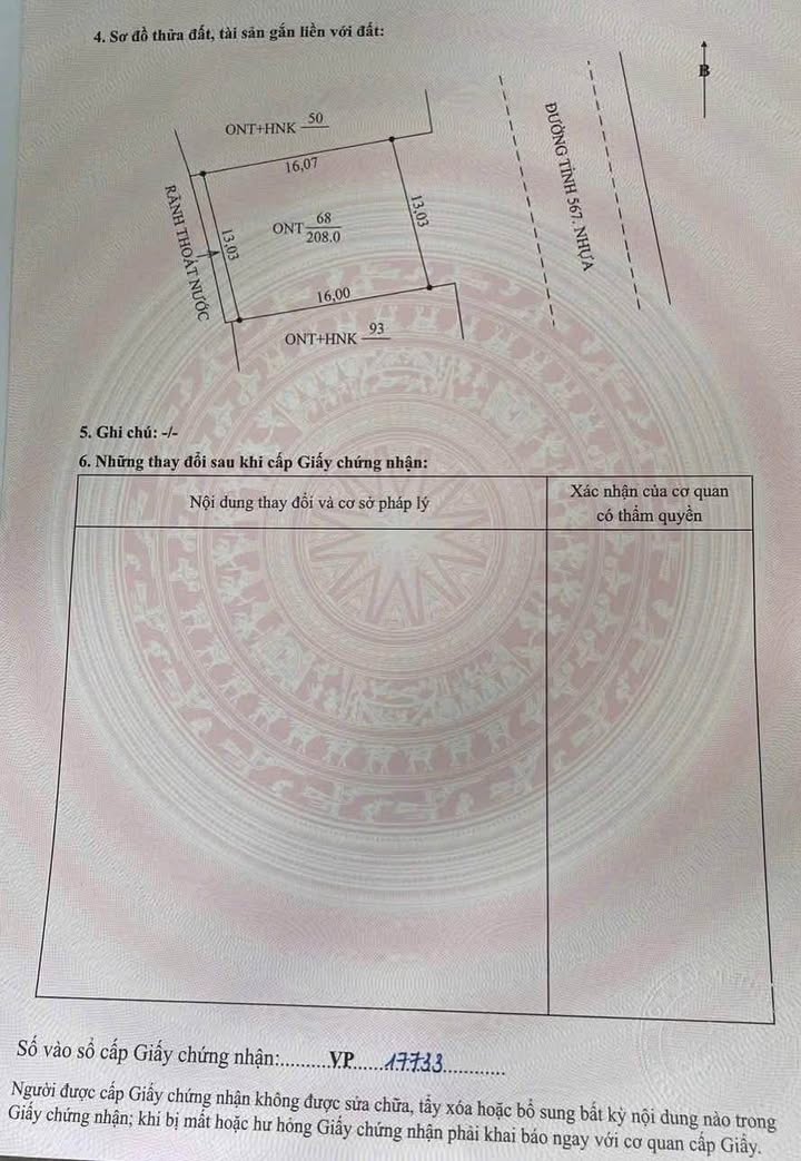 FrontHouse Trương Pháp, 208m² giá 5 tỷ - Cắt lỗ cuối năm!