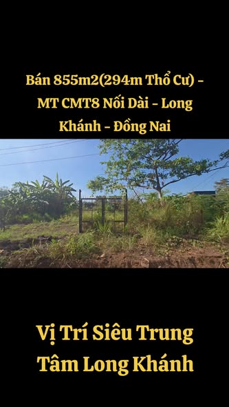 Đất nền 854m² tại phường Xuân Hòa, Long Khánh - Cơ hội đầu tư tuyệt vời chỉ 7 tỷ!