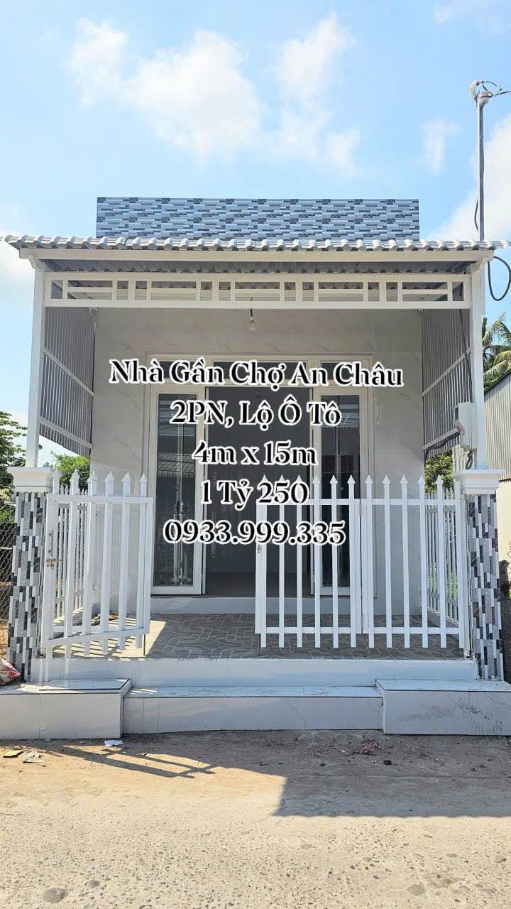 Nhà cấp 4 mới xây tại An Châu, Châu Thành, 60m² giá 1.25 tỷ - Sẵn sàng vào ở ngay!