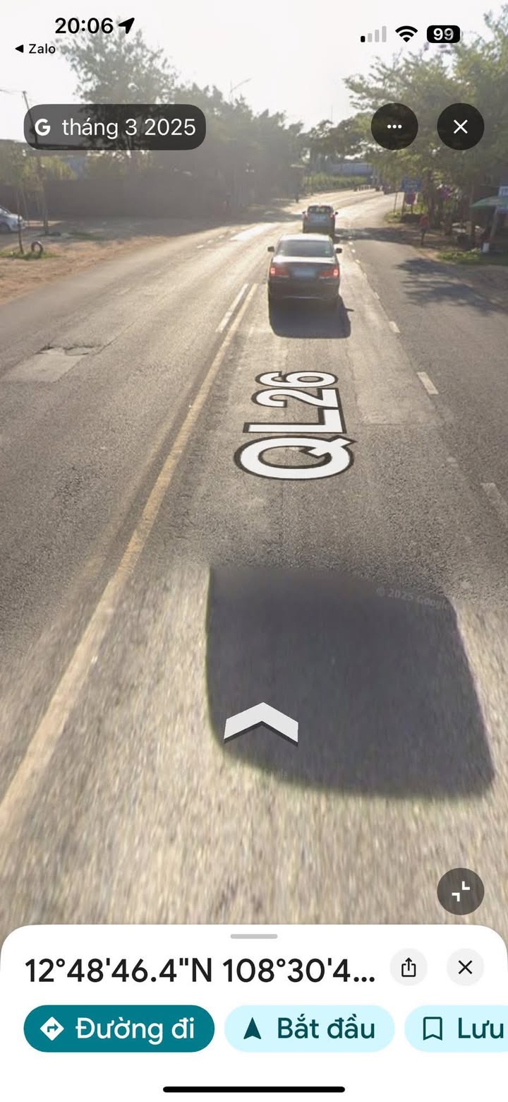 Đất cho thuê mặt tiền Quốc Lộ 26 - Diện tích 100m² - Cơ hội đầu tư kinh doanh rửa xe!