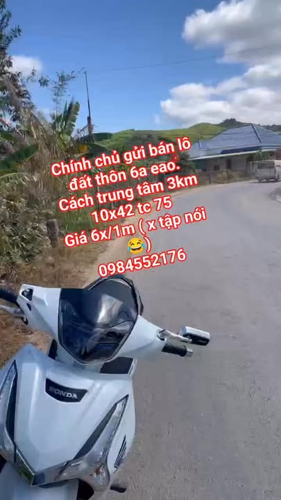 Đất thổ cư 420m² tại Thôn 6A, Xã Ea Ô - Giá chỉ 60 triệu/m² - Cơ hội đầu tư hấp dẫn!