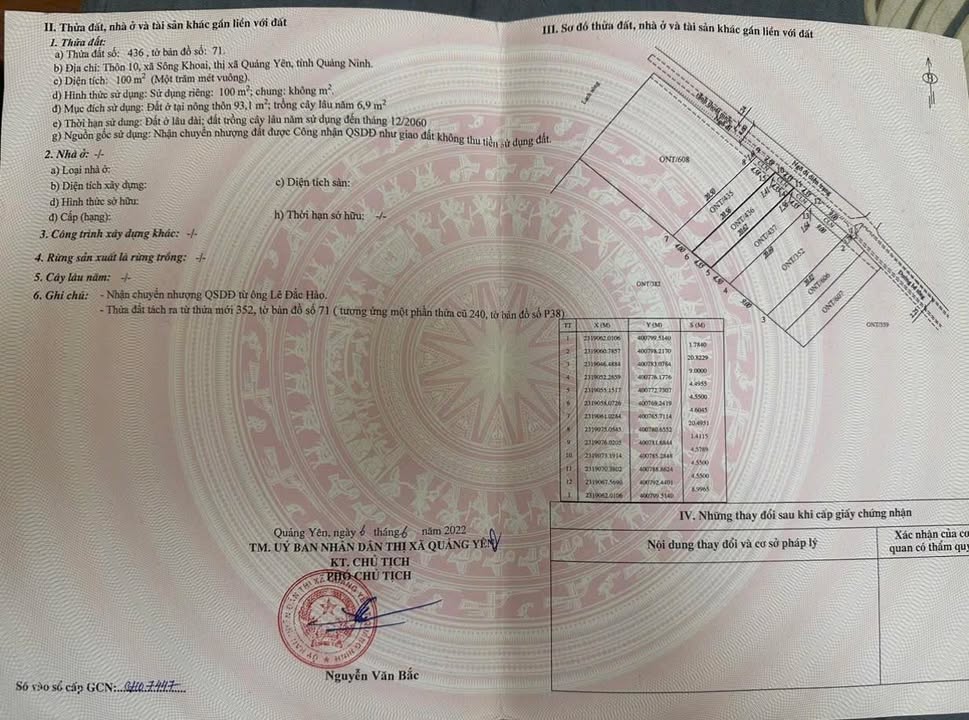 Đất nền tại Thôn 10, Xã Sông Khoai, 100m² - Đầu tư sinh lời lý tưởng!